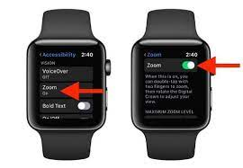 Apple Watch bị lỗi phóng to màn hình