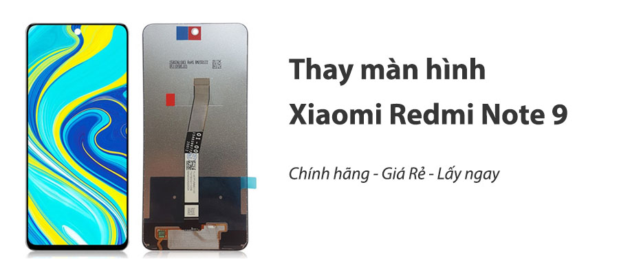 Dấu hiệu cần thay màn hình Redmi Note 9/ 9s/ 9 Pro