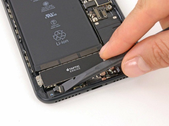 iPhone 7 bị mất rung do phần cứng