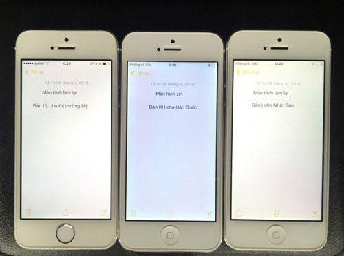 Màn hình iPhone XR bị ám ố vàng xung quanh 1