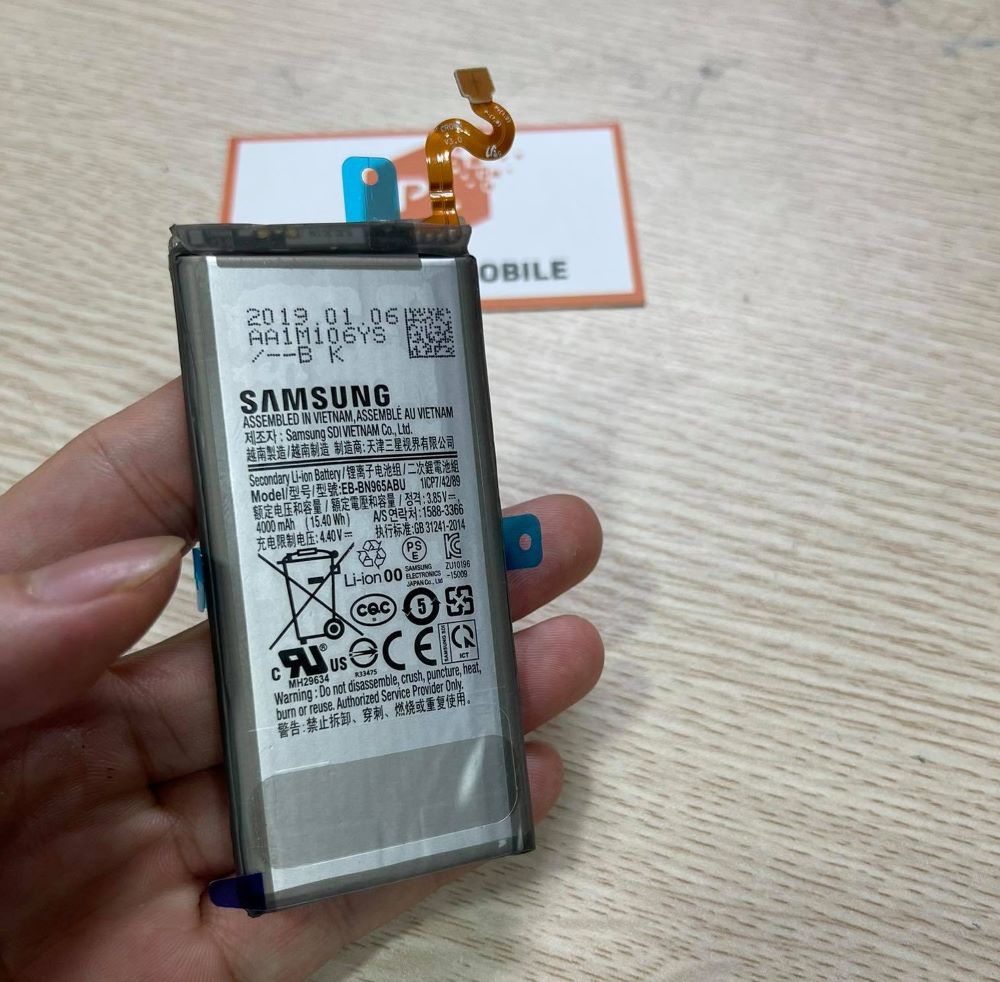 Tìm hiều các loại pin Samsung Note 9 trên thị trường