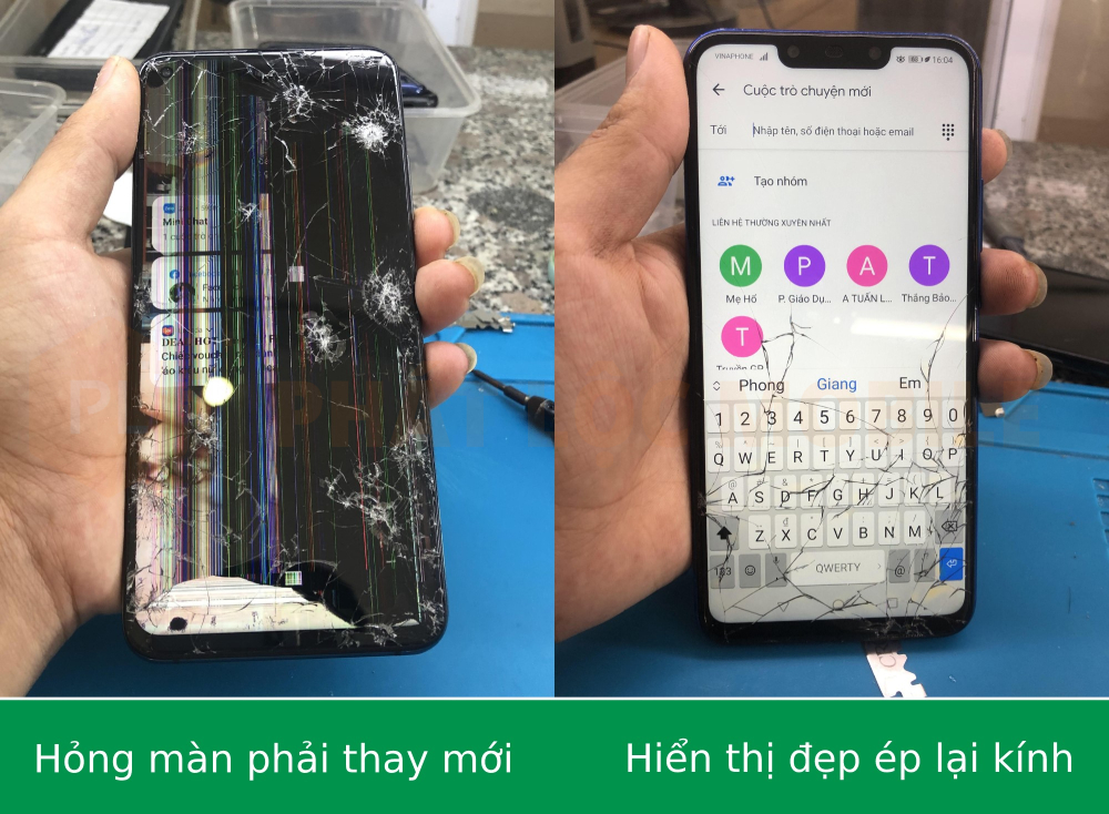 Chọn lựa shop thay thế màn Realme 8 tại Hà Nội
