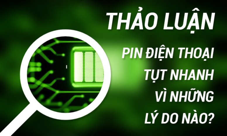 Điện thoại Xiaomi tụt pin nhanh lý do và cách khắc phục?