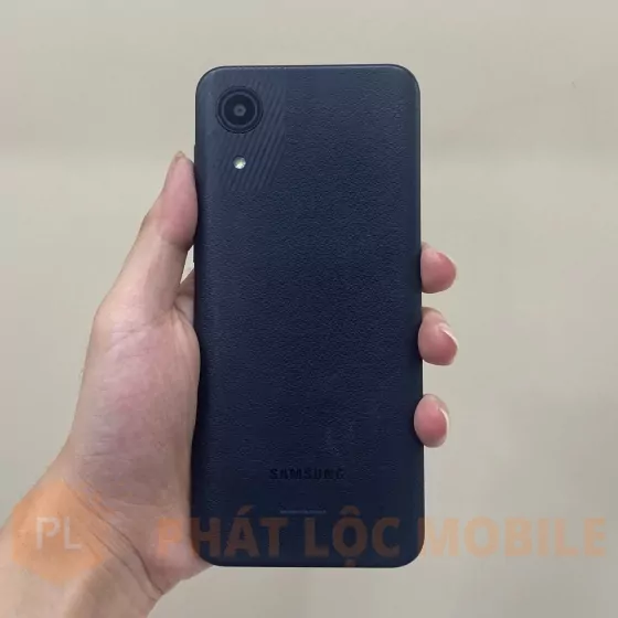 Mặt lưng của Samsung A03 Core