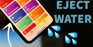 đẩy nước khỏi loa trên iphone bằng water eject