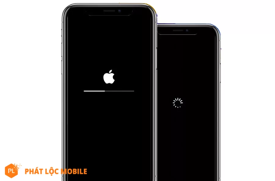 iphone bị kẹt màn hình loading