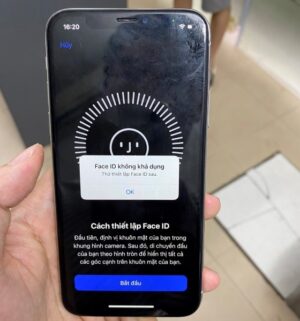 Iphone không nhận face id