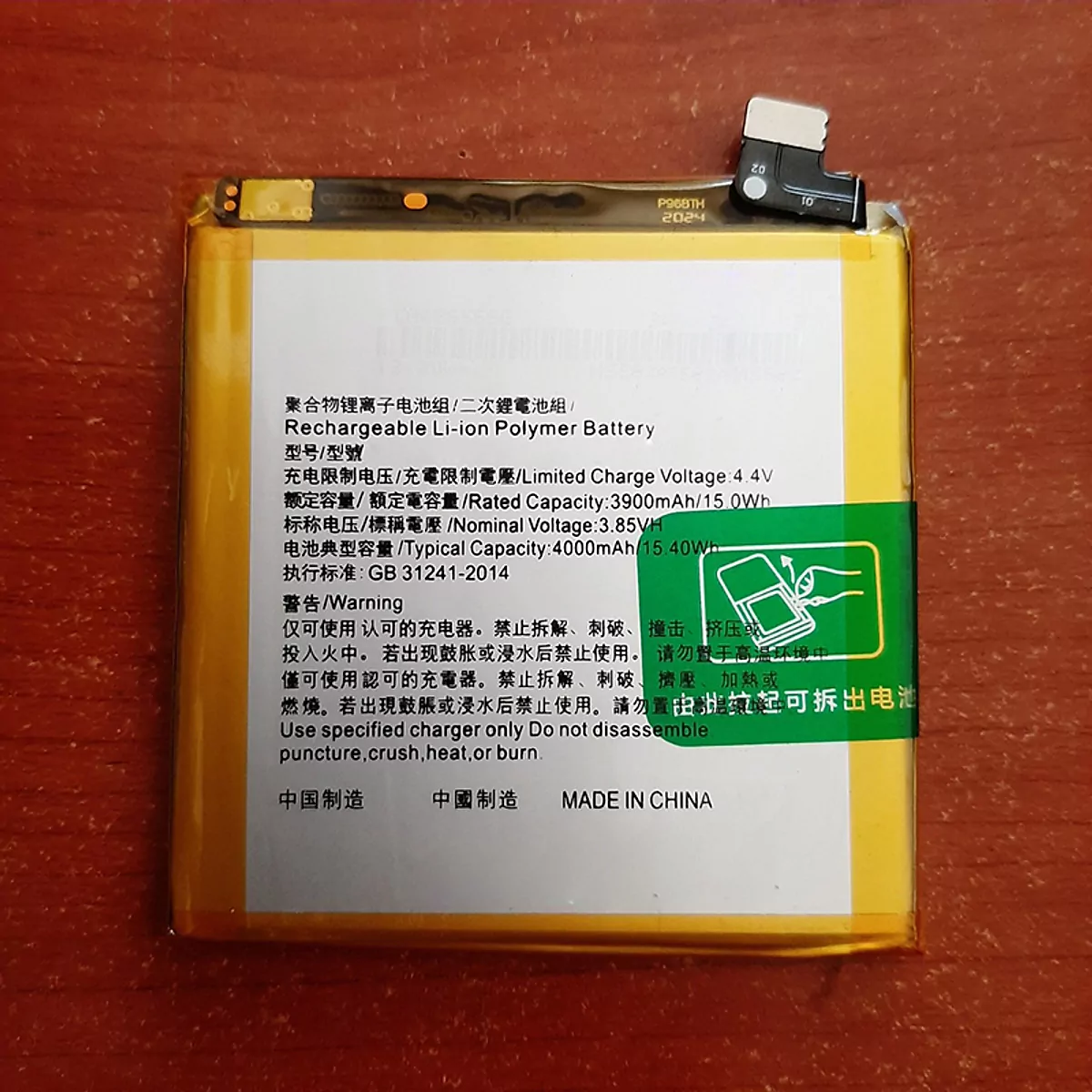 Thay pin oppo reno 2