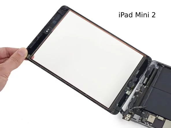 Thay mặt kính ipad mini 2