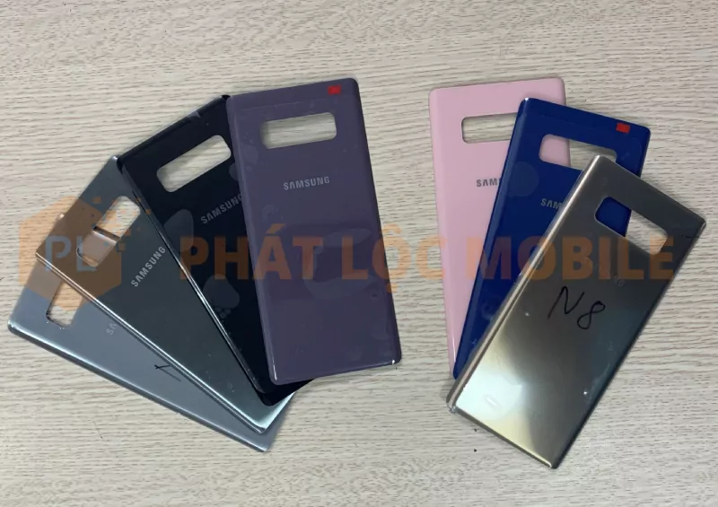 linh kiện nắp lưng samsung note 8