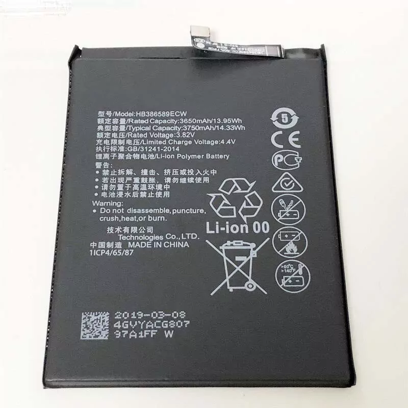 Thay pin huawei nova 3