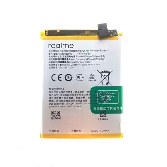thay pin realme c35
