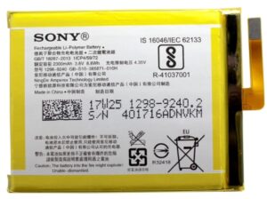 Thay pin sony xa 1