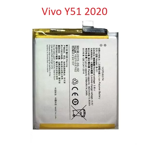 Thay pin vivo x 51