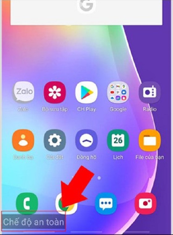 Khắc phục màn hình Samsung bị trắng
