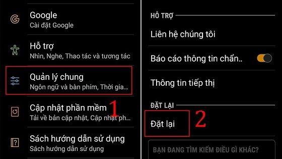 Xử lí nút home Samsung bị liệt