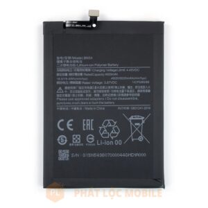 thay pin xiaomi redmi note 9