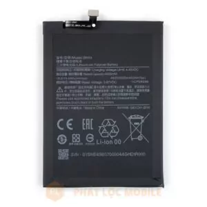 thay pin xiaomi redmi note 9