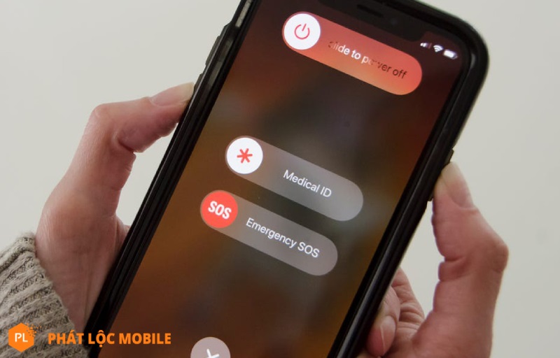 tắt nguồn và khởi động lại iPhone