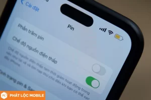 Chế độ nguồn điện thấp có gây hại cho pin không